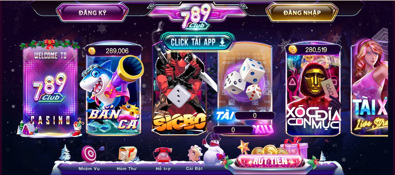 789 Club giao diện vạn người mê