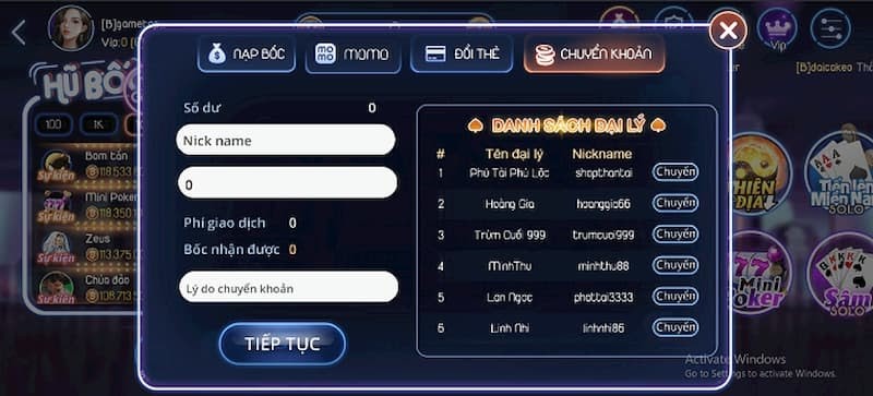 nap boc club