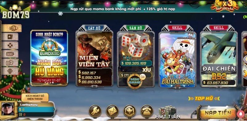 Số lượng game siêu khủng và đa dạng 