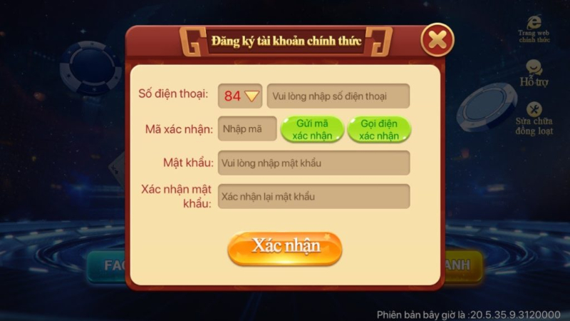 Cách đăng ký tài khoản mới
