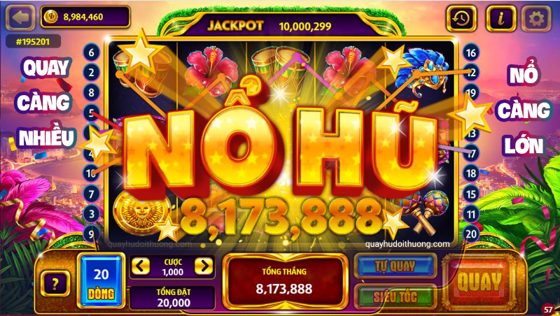 Các tựa game nổ hũ siêu kinh điển