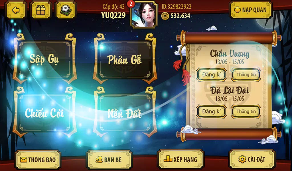 Đa dạng các trò chơi tại ThapThanh