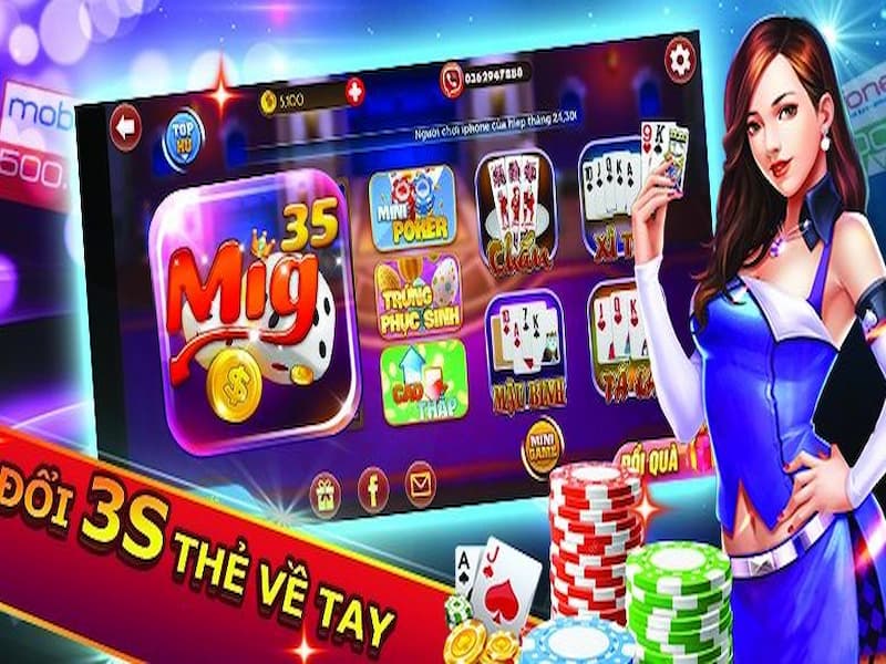Chơi game vui nhận ngay mã code giá trị tại Mig35 Giftcode